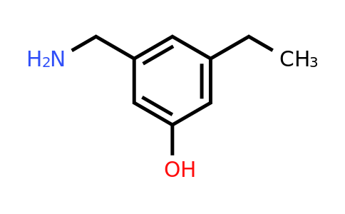 CAS 1243329-87-4 | 3-(Aminomethyl)-5-ethylphenol
