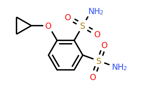 CAS 1243344-13-9 | 3-Cyclopropoxybenzene-1,2-disulfonamide