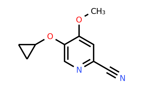 CAS 1243344-39-9 | 5-Cyclopropoxy-4-methoxypicolinonitrile