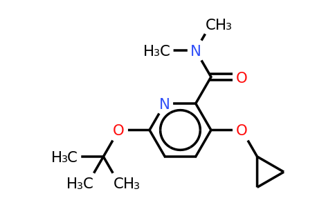CAS 1243344-40-2 | 6-Tert-butoxy-3-cyclopropoxy-N,n-dimethylpicolinamide
