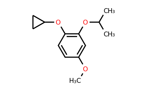 CAS 1243344-61-7 | 1-Cyclopropoxy-2-isopropoxy-4-methoxybenzene