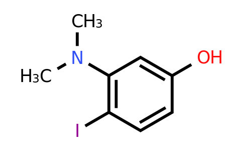 CAS 1243344-64-0 | 3-(Dimethylamino)-4-iodophenol