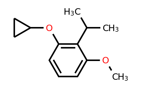 CAS 1243344-74-2 | 1-Cyclopropoxy-2-isopropyl-3-methoxybenzene