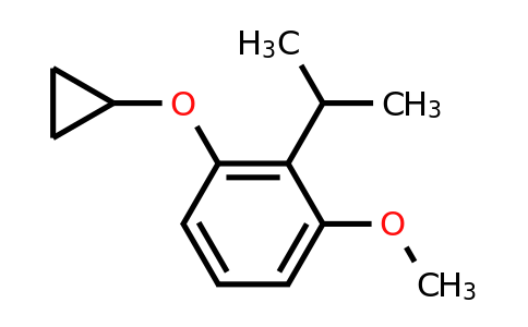 1-Cyclopropoxy-2-isopropyl-3-methoxybenzene