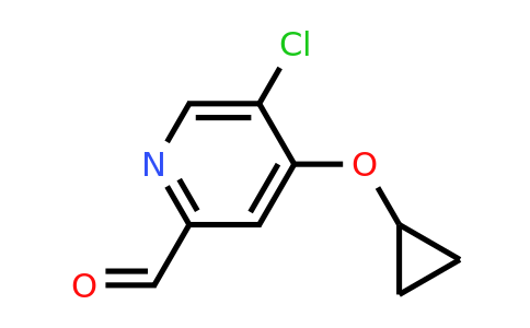 CAS 1243344-78-6 | 5-Chloro-4-cyclopropoxypicolinaldehyde