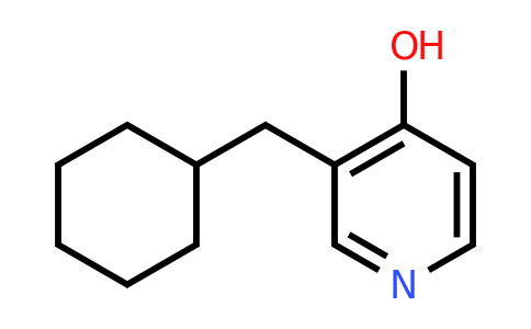 CAS 1243344-80-0 | 3-(Cyclohexylmethyl)pyridin-4-ol