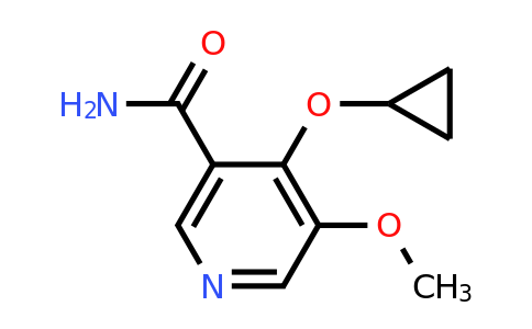CAS 1243344-90-2 | 4-Cyclopropoxy-5-methoxynicotinamide