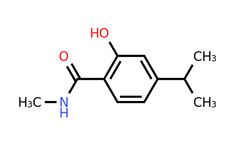 CAS 1243344-96-8 | 2-Hydroxy-4-isopropyl-N-methylbenzamide