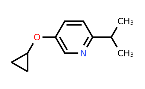 CAS 1243344-99-1 | 5-Cyclopropoxy-2-(propan-2-YL)pyridine
