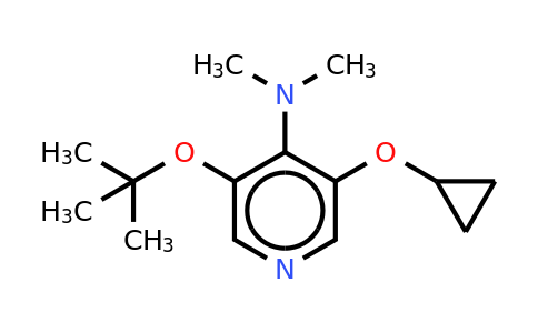 CAS 1243345-05-2 | 3-Tert-butoxy-5-cyclopropoxy-N,n-dimethylpyridin-4-amine