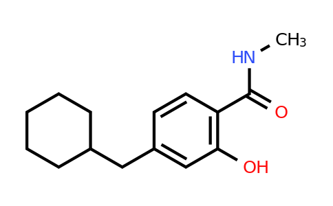 CAS 1243345-10-9 | 4-(Cyclohexylmethyl)-2-hydroxy-N-methylbenzamide