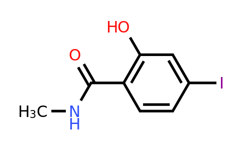CAS 1243345-15-4 | 2-Hydroxy-4-iodo-N-methylbenzamide