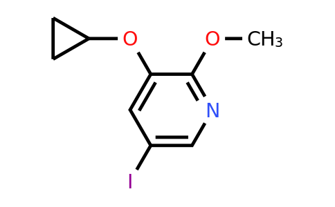 CAS 1243345-20-1 | 3-Cyclopropoxy-5-iodo-2-methoxypyridine