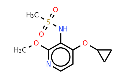CAS 1243345-29-0 | N-(4-cyclopropoxy-2-methoxypyridin-3-YL)methanesulfonamide