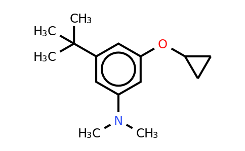 CAS 1243345-39-2 | 3-Tert-butyl-5-cyclopropoxy-N,n-dimethylaniline