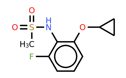 CAS 1243345-43-8 | N-(2-cyclopropoxy-6-fluorophenyl)methanesulfonamide