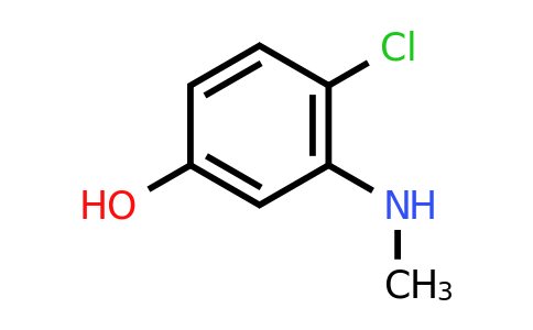 CAS 1243345-45-0 | 4-Chloro-3-(methylamino)phenol