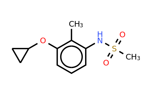 CAS 1243345-51-8 | N-(3-cyclopropoxy-2-methylphenyl)methanesulfonamide