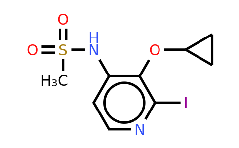 CAS 1243345-56-3 | N-(3-cyclopropoxy-2-iodopyridin-4-YL)methanesulfonamide