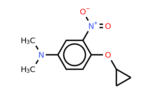 CAS 1243345-64-3 | 4-Cyclopropoxy-N,n-dimethyl-3-nitroaniline