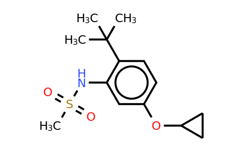 CAS 1243345-71-2 | N-(2-tert-butyl-5-cyclopropoxyphenyl)methanesulfonamide