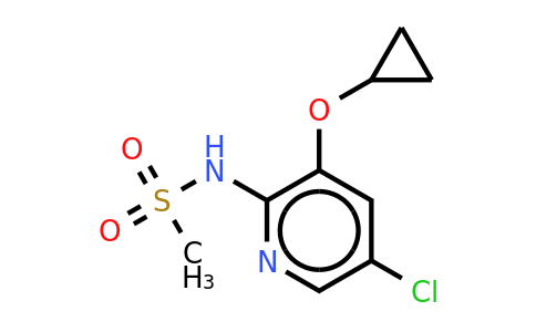 CAS 1243345-74-5 | N-(5-chloro-3-cyclopropoxypyridin-2-YL)methanesulfonamide