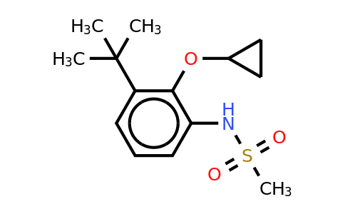 CAS 1243345-81-4 | N-(3-tert-butyl-2-cyclopropoxyphenyl)methanesulfonamide