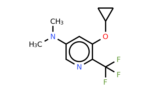 CAS 1243345-84-7 | 5-Cyclopropoxy-N,n-dimethyl-6-(trifluoromethyl)pyridin-3-amine