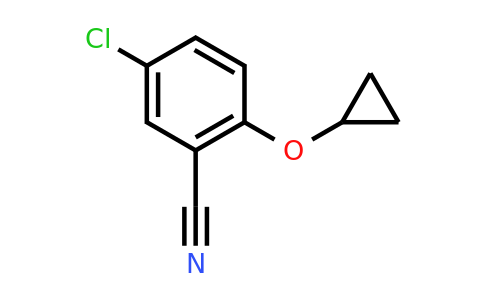 CAS 1243345-91-6 | 5-Chloro-2-cyclopropoxybenzonitrile