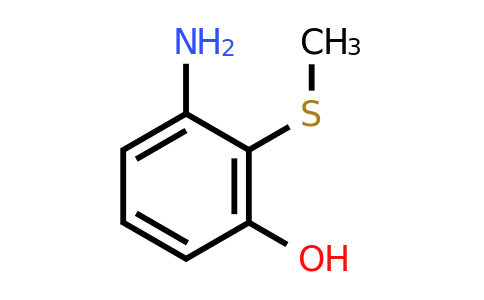 CAS 1243345-95-0 | 3-Amino-2-(methylsulfanyl)phenol