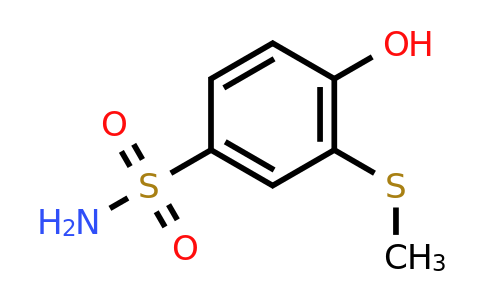 CAS 1243346-08-8 | 4-Hydroxy-3-(methylsulfanyl)benzene-1-sulfonamide