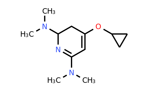 CAS 1243346-13-5 | 4-Cyclopropoxy-N2,N2,N6,N6-tetramethyl-2,3-dihydropyridine-2,6-diamine