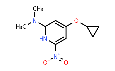 CAS 1243346-17-9 | 4-Cyclopropoxy-N,n-dimethyl-6-nitro-1,2-dihydropyridin-2-amine
