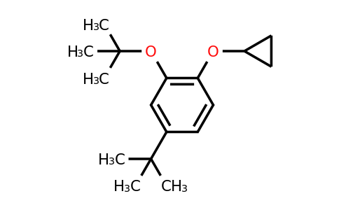 CAS 1243346-28-2 | 2-Tert-butoxy-4-tert-butyl-1-cyclopropoxybenzene