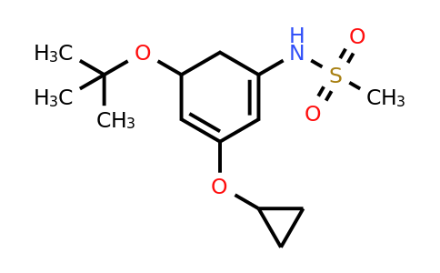 CAS 1243346-41-9 | N-(5-tert-butoxy-3-cyclopropoxycyclohexa-1,3-dienyl)methanesulfonamide
