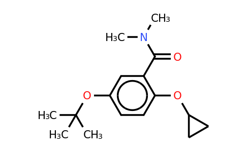 CAS 1243346-54-4 | 5-Tert-butoxy-2-cyclopropoxy-N,n-dimethylbenzamide
