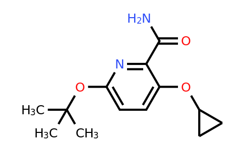 CAS 1243346-60-2 | 6-Tert-butoxy-3-cyclopropoxypicolinamide