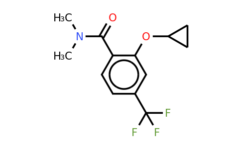 CAS 1243346-67-9 | 2-Cyclopropoxy-N,n-dimethyl-4-(trifluoromethyl)benzamide
