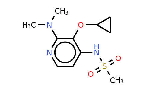 CAS 1243346-73-7 | N-(3-cyclopropoxy-2-(dimethylamino)pyridin-4-YL)methanesulfonamide
