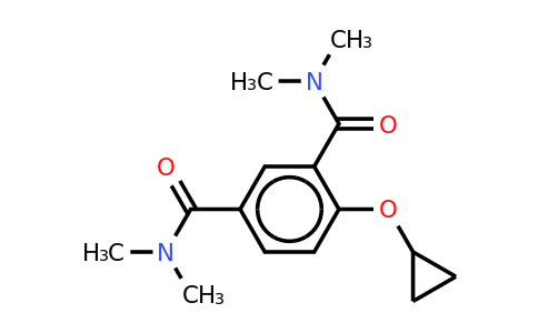 CAS 1243346-76-0 | 4-Cyclopropoxy-N1,N1,N3,N3-tetramethylisophthalamide