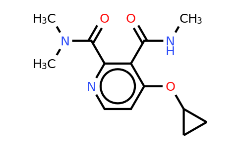 CAS 1243346-80-6 | 4-Cyclopropoxy-N2,N2,N3-trimethylpyridine-2,3-dicarboxamide