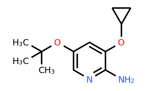 CAS 1243346-81-7 | 5-Tert-butoxy-3-cyclopropoxypyridin-2-amine
