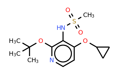 CAS 1243346-90-8 | N-(2-tert-butoxy-4-cyclopropoxypyridin-3-YL)methanesulfonamide