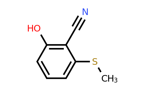 CAS 1243347-04-7 | 2-Hydroxy-6-(methylthio)benzonitrile