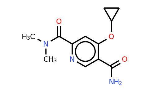 CAS 1243347-09-2 | 4-Cyclopropoxy-N2,N2-dimethylpyridine-2,5-dicarboxamide