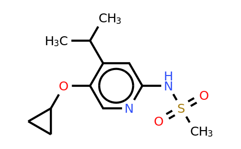 CAS 1243347-10-5 | N-(5-cyclopropoxy-4-isopropylpyridin-2-YL)methanesulfonamide