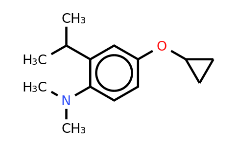 CAS 1243347-12-7 | 4-Cyclopropoxy-2-isopropyl-N,n-dimethylaniline