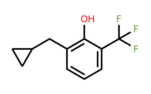 CAS 1243347-18-3 | 2-(Cyclopropylmethyl)-6-(trifluoromethyl)phenol