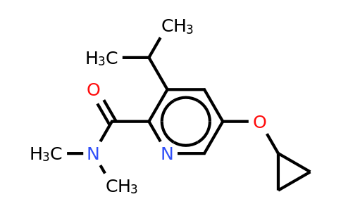 CAS 1243347-21-8 | 5-Cyclopropoxy-3-isopropyl-N,n-dimethylpicolinamide
