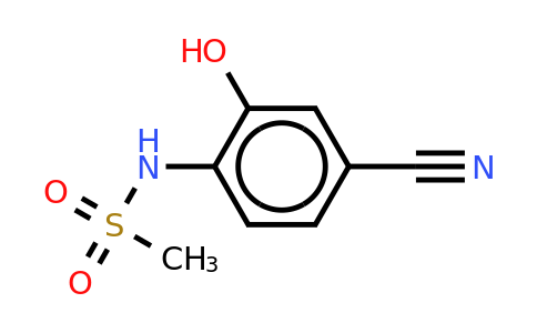 CAS 1243347-30-9 | N-(4-cyano-2-hydroxyphenyl)methanesulfonamide